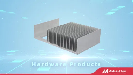 Extrusion électronique de dissipateur thermique en aluminium de profils en aluminium industriels de la Chine