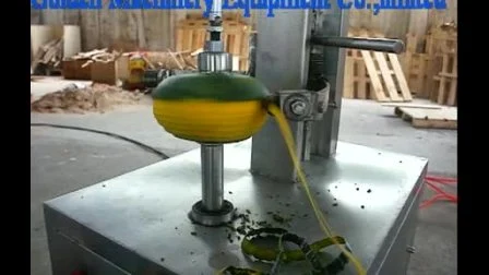 Machine à éplucher la citrouille, machine à découper, machine industrielle